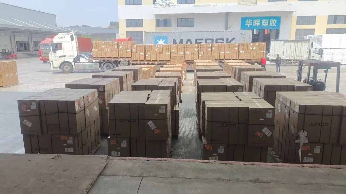 鑫驰物流泉州晋江前置仓出口货物集货分拨现场